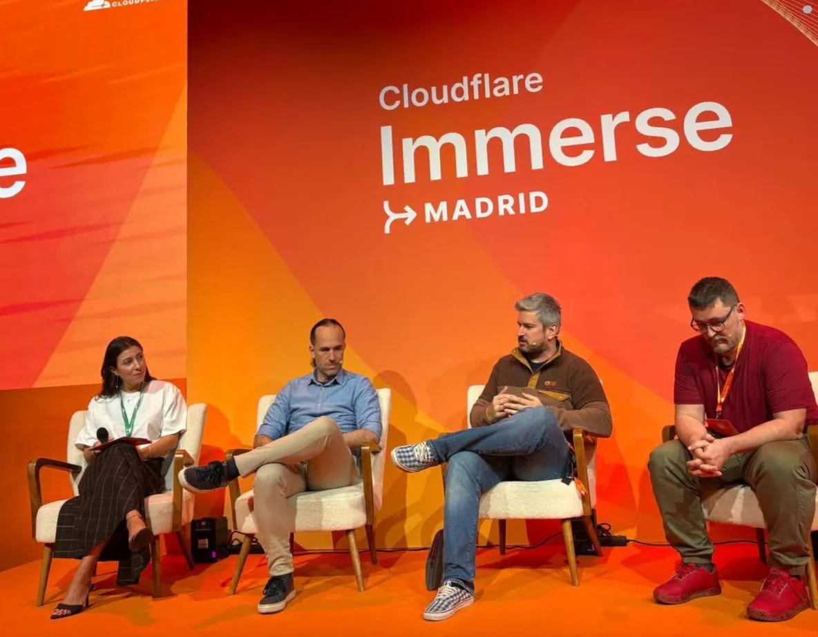 Panel at Cloudflare Immerse Madrid